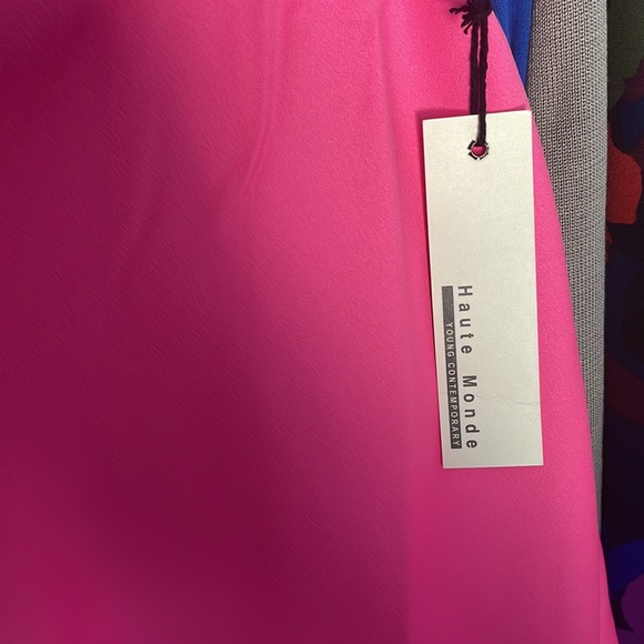 Haute Monde neon pink skirt - Picture 3 of 3